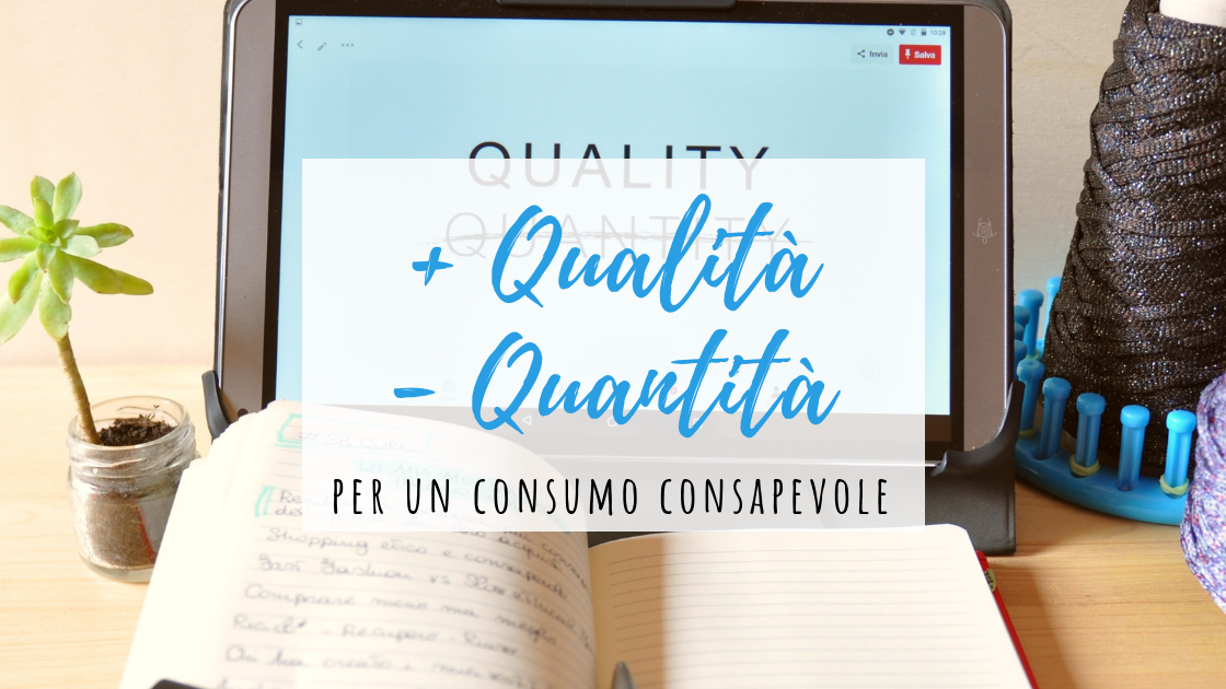 Più qualità meno quantità