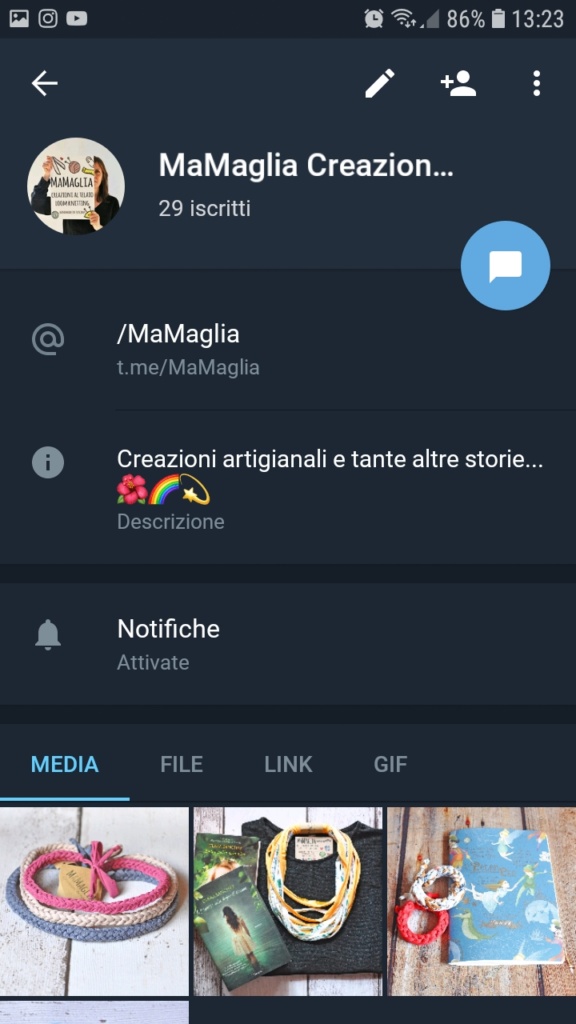 telegram per l'artigianato