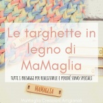 Targhette in legno